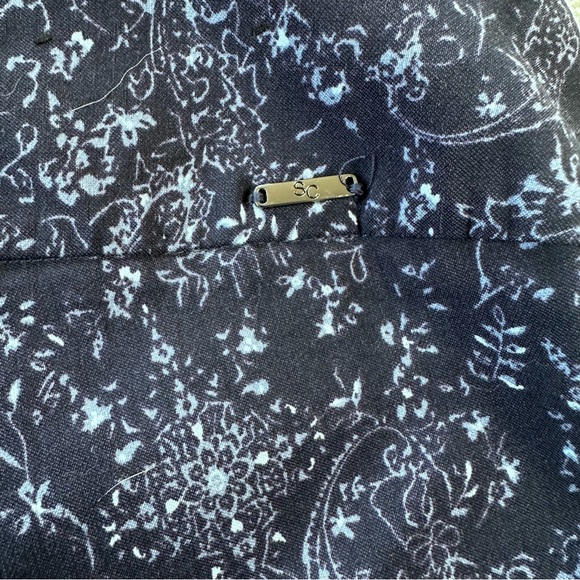 S.C. & CO. Women's Blue Pull On Stretch Rayon Blend Bermuda Shorts Size 10 - Picture 4 of 11